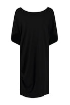 ELSEWHERE tuniek / jurk SIMONA- zwart jersey