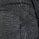 Otracosa sjaal zwart met borduursels